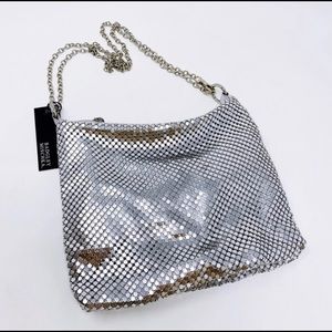 COPY - COPY - Badgley Mischka Metallic chain handbag